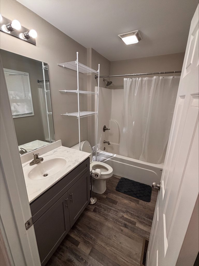 triplex bathroom